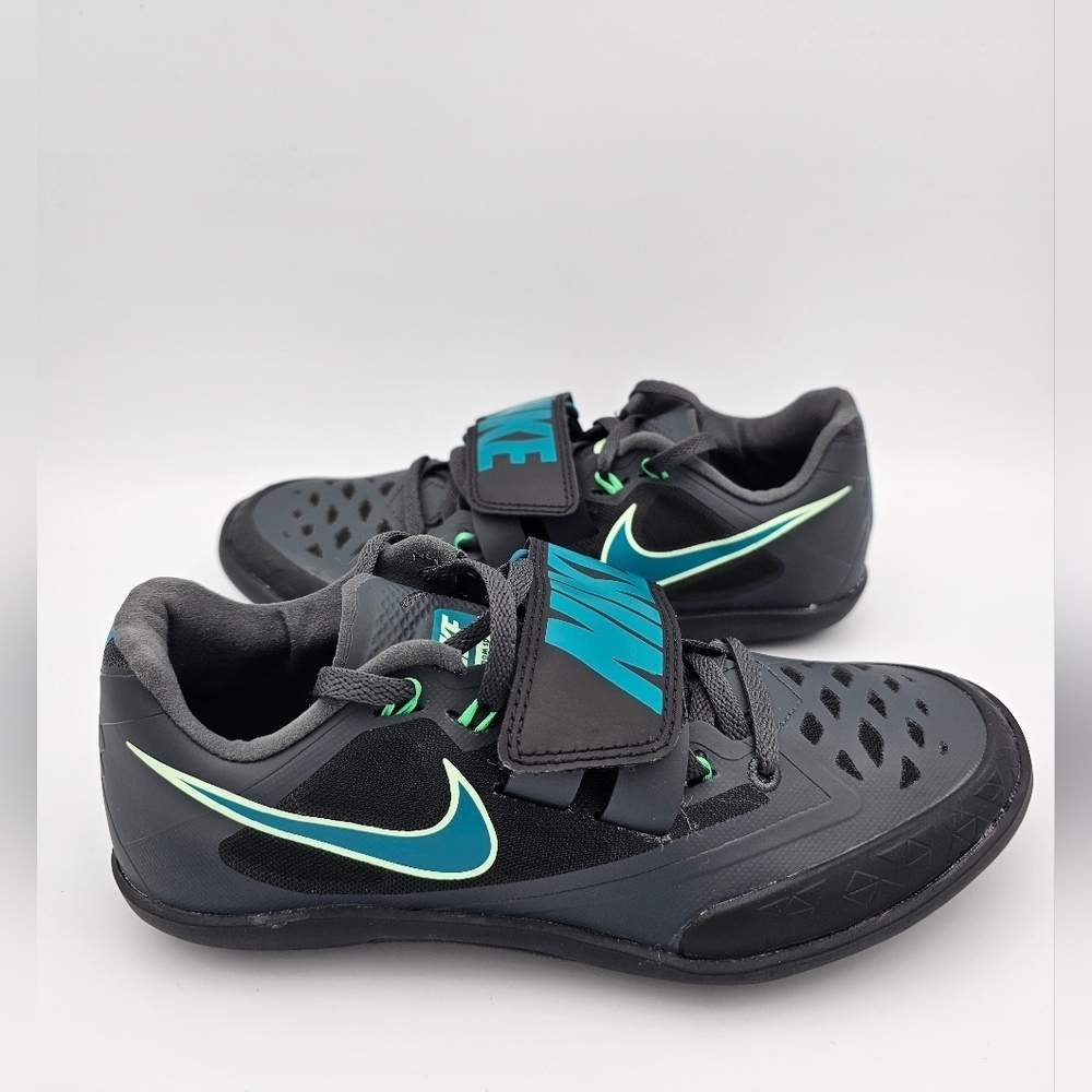 Nike Zoom SD 4 Black Electric Algae Track And Field Throwing Shoes Mens Size 4